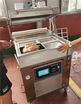 China crayfish meat sausage fish sausage vacuum skin packaging mahcine supplier